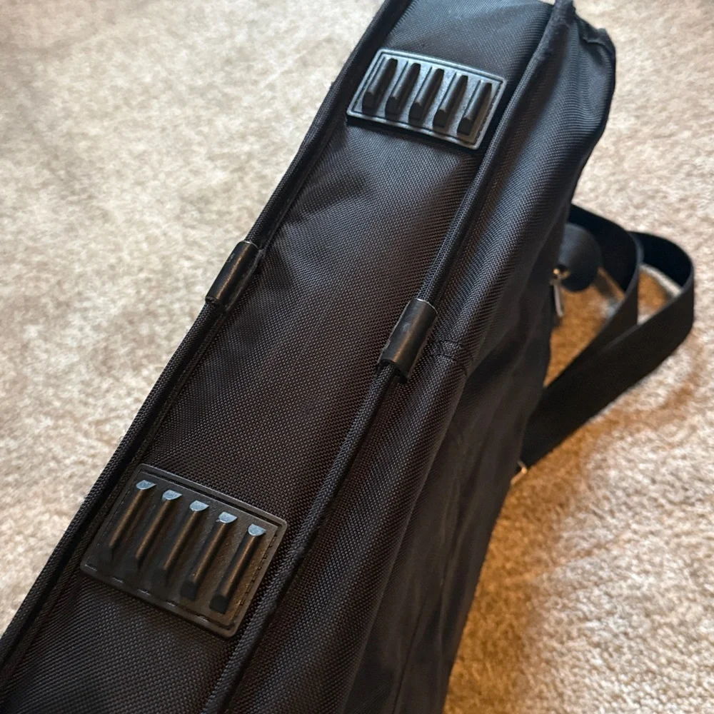 Black Men's Laptop Briefcase Shoulder Bag🧳
